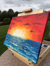 Load image into Gallery viewer, Sunset over the ocean