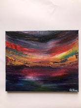 Load image into Gallery viewer, Abstract stormy sky