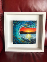 Load image into Gallery viewer, Wave at sunset