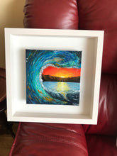 Load image into Gallery viewer, Wave at sunset