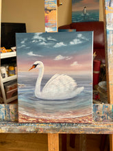 Load image into Gallery viewer, Swan at the Lake