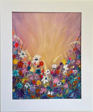 Load image into Gallery viewer, Neon Pink Flowers in Meadow