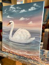 Load image into Gallery viewer, Swan at the Lake