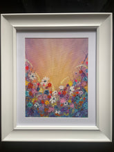 Load image into Gallery viewer, Neon Pink Flowers in Meadow