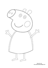 Load image into Gallery viewer, Colouring Page - Peppa Pig