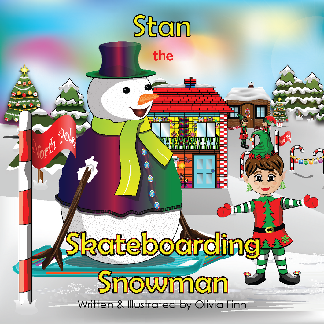Stan the Skateboarding Snowman