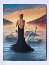 Load image into Gallery viewer, Children of Lir at Sunset