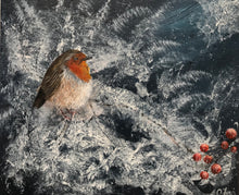 Load image into Gallery viewer, Frosty robin