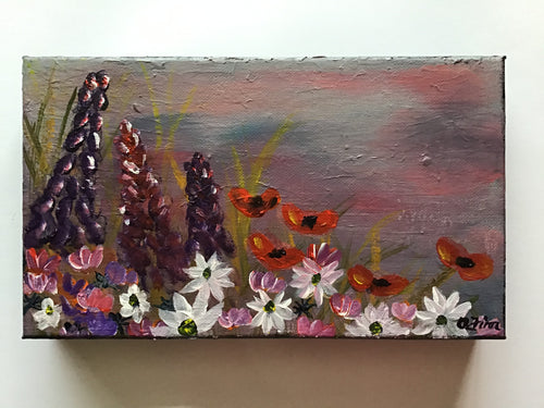 Wildflowers 10 x 6”