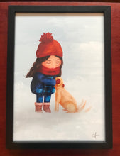 Load image into Gallery viewer, Girl and her dog