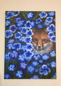 Fox in the Flowers