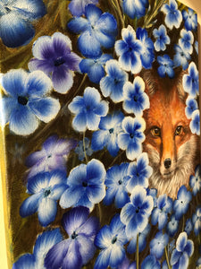 Fox in the Flowers