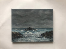 Load image into Gallery viewer, Stormy abstract sea