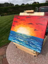 Load image into Gallery viewer, Sunset over the ocean