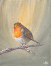 Load image into Gallery viewer, Robin on a Branch