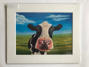 Westmeath Cow 1 Print of Original Painting