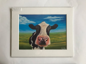 Westmeath Cow 1 Print of Original Painting