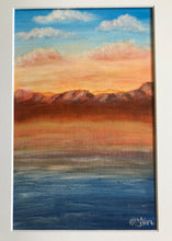 Load image into Gallery viewer, Sunset behind the mountains