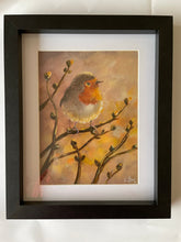 Load image into Gallery viewer, Robin on Branch with Buds