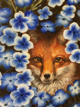 Load image into Gallery viewer, Fox in the Flowers