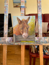 Load image into Gallery viewer, Donkey at Fence