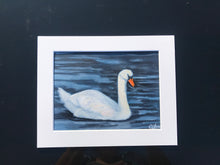Load image into Gallery viewer, Swan in Soft Ripples