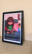 Load image into Gallery viewer, Girl reading