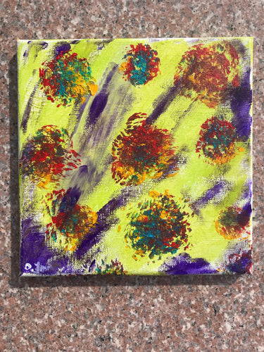 Lime explosion in summer